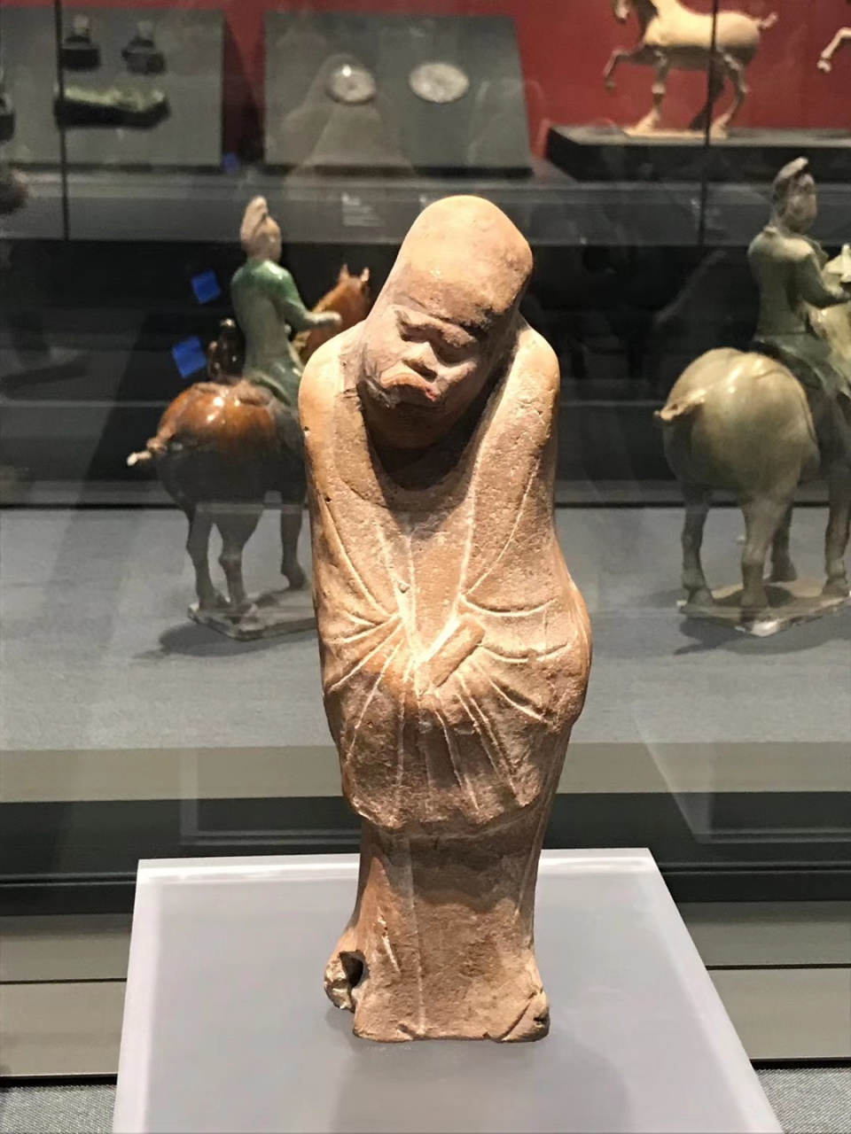 #每个博物馆都有一个显眼包#我还是忘不了陕西历史博物馆的这个[大笑]