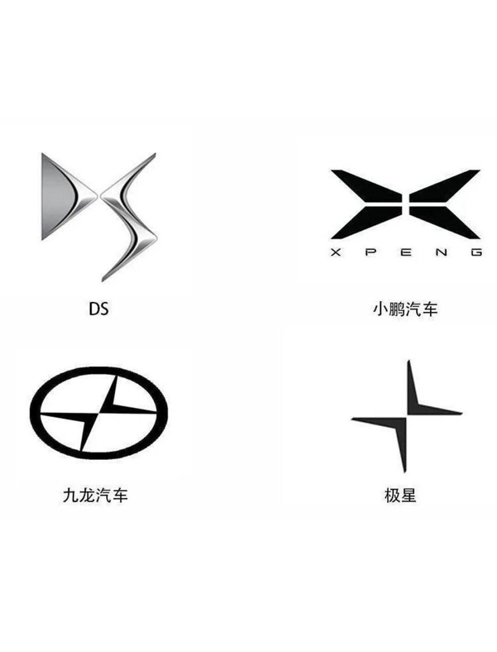 有些车标太相近了,很纳闷,能制造汽车,为啥就不能好好设计一款车标?