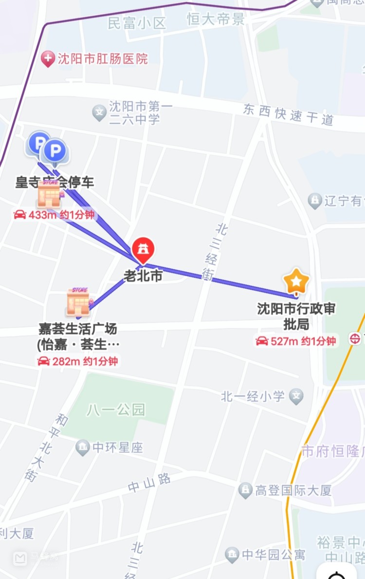 沈阳北站地图全景图片