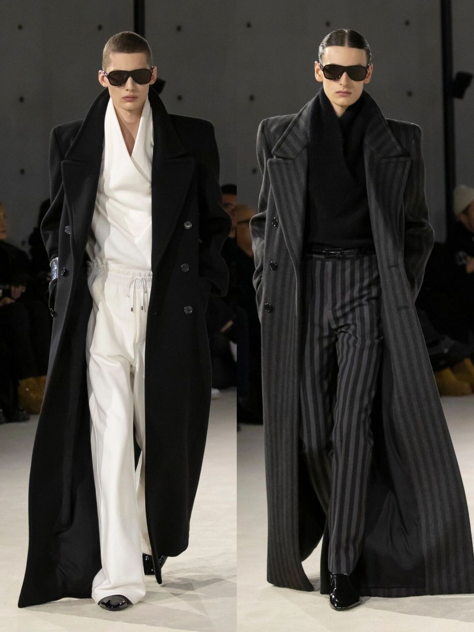 ysl男装线真的又帅又美052023秋冬秀场