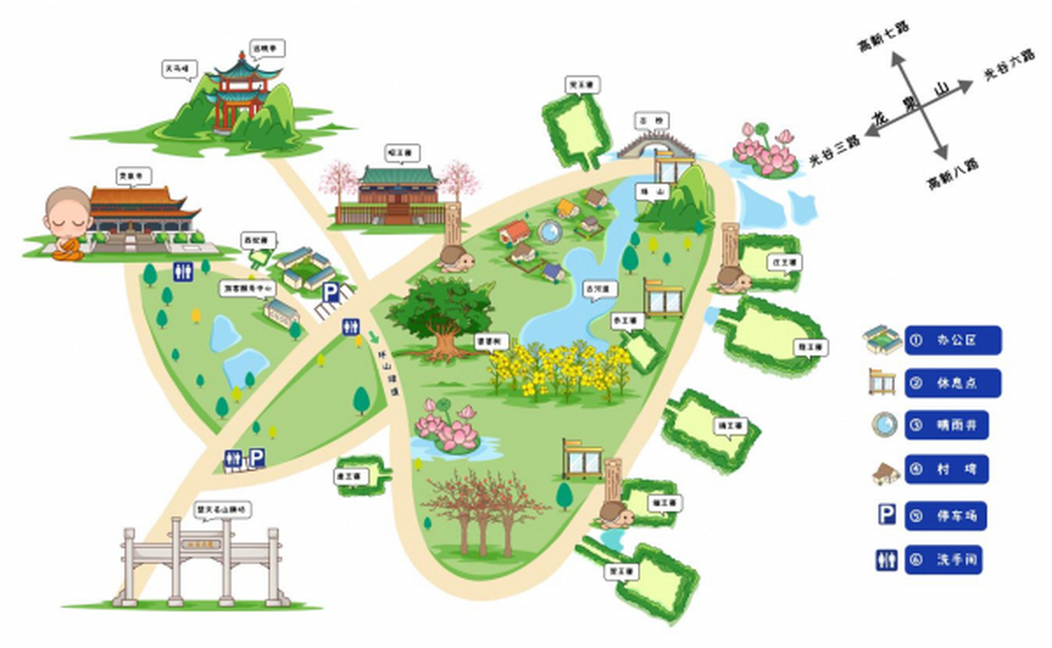 位于东湖新技术开发区龙泉山风景区的明楚王墓—愍王墓保护展示(二期)