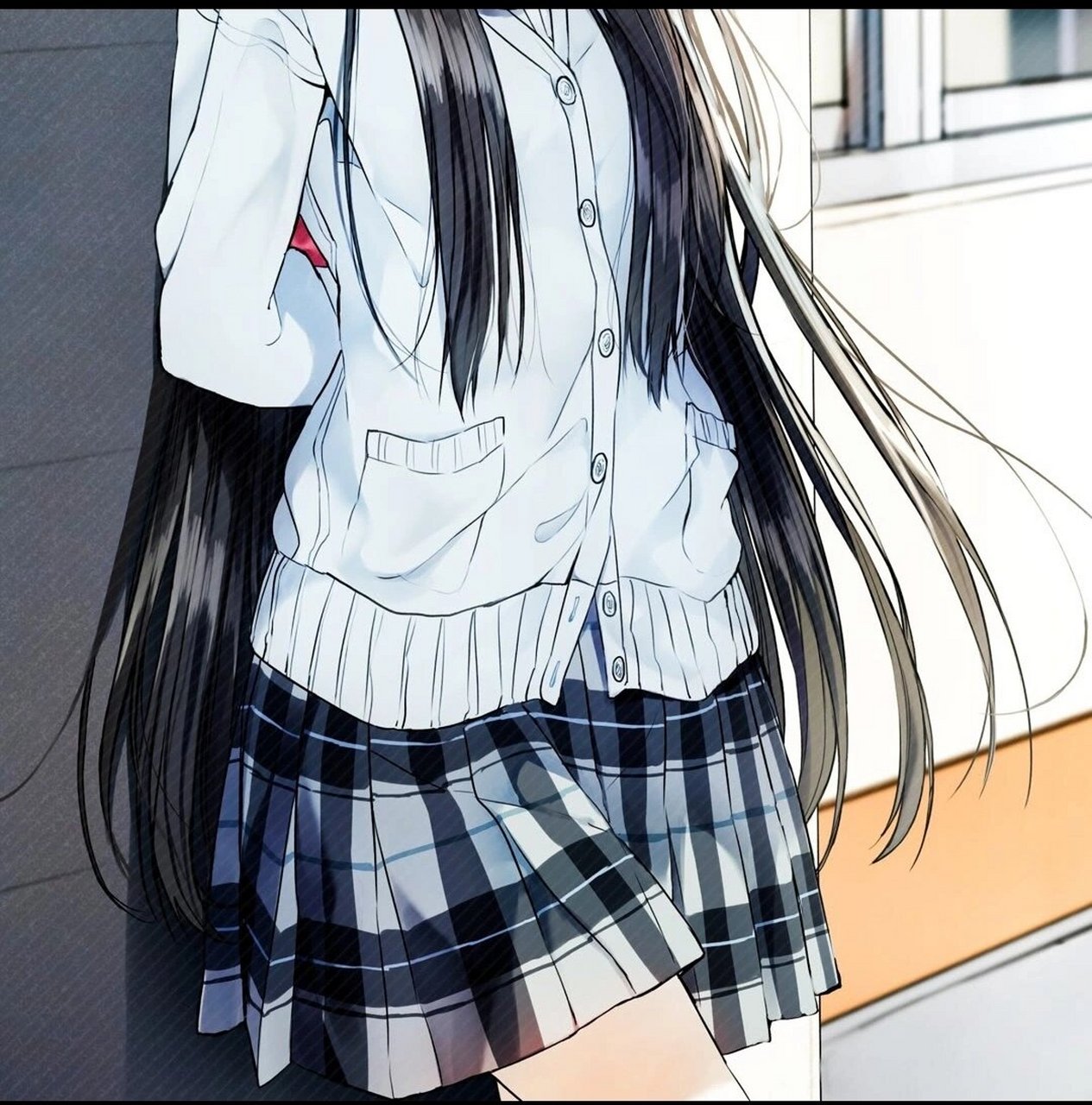 动漫jk制服头像女