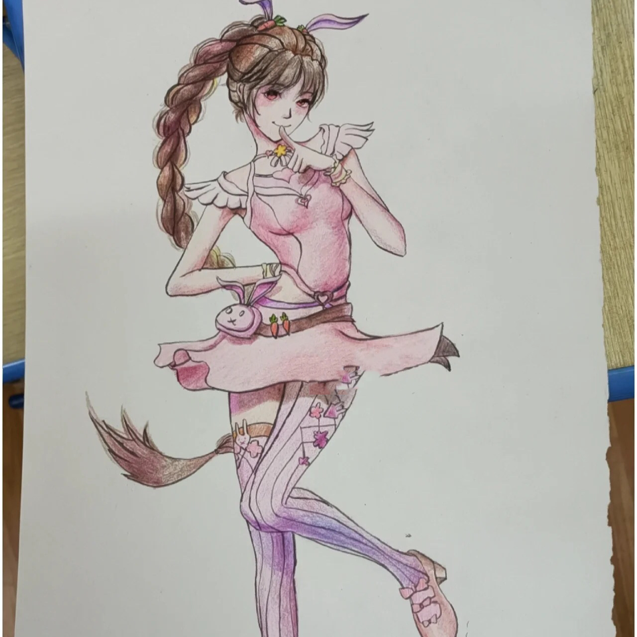 绘画小舞 破100赞 关注,更新五年后的小舞绘画