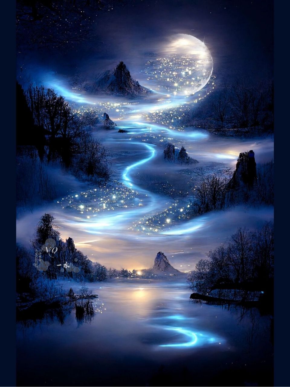 中秋|借清秋的夜 揽一池星河入梦|夜月 此夕纵饮清欢,吸寒辉万丈,快如