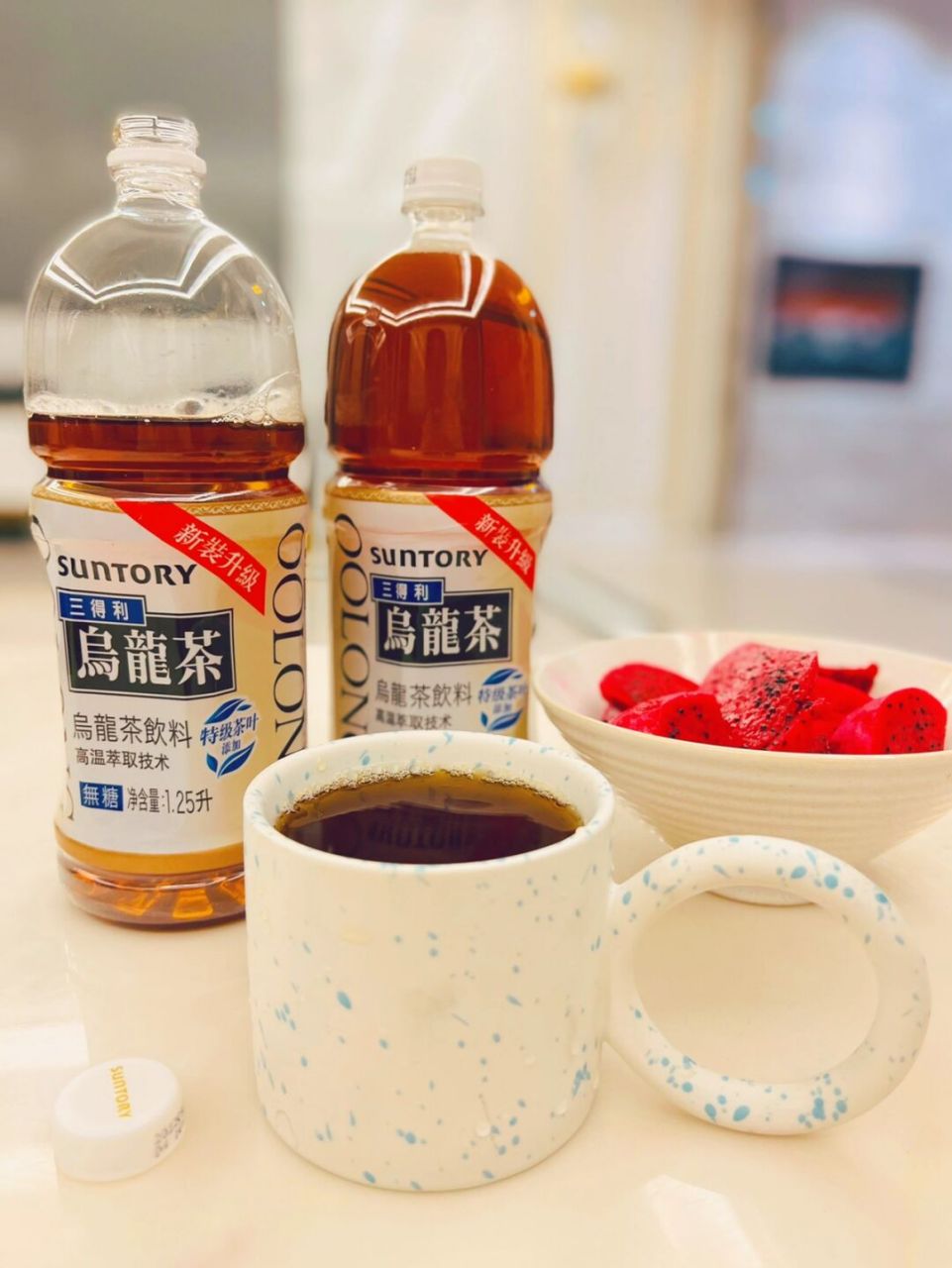 大同美食 三得利乌龙茶 可以喝到爽的大瓶 今天,再给爱喝纯茶的伙伴