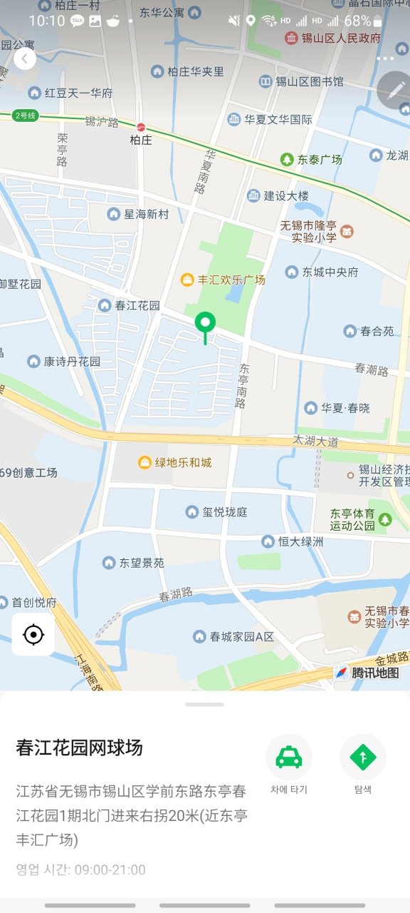 春江花园地图图片