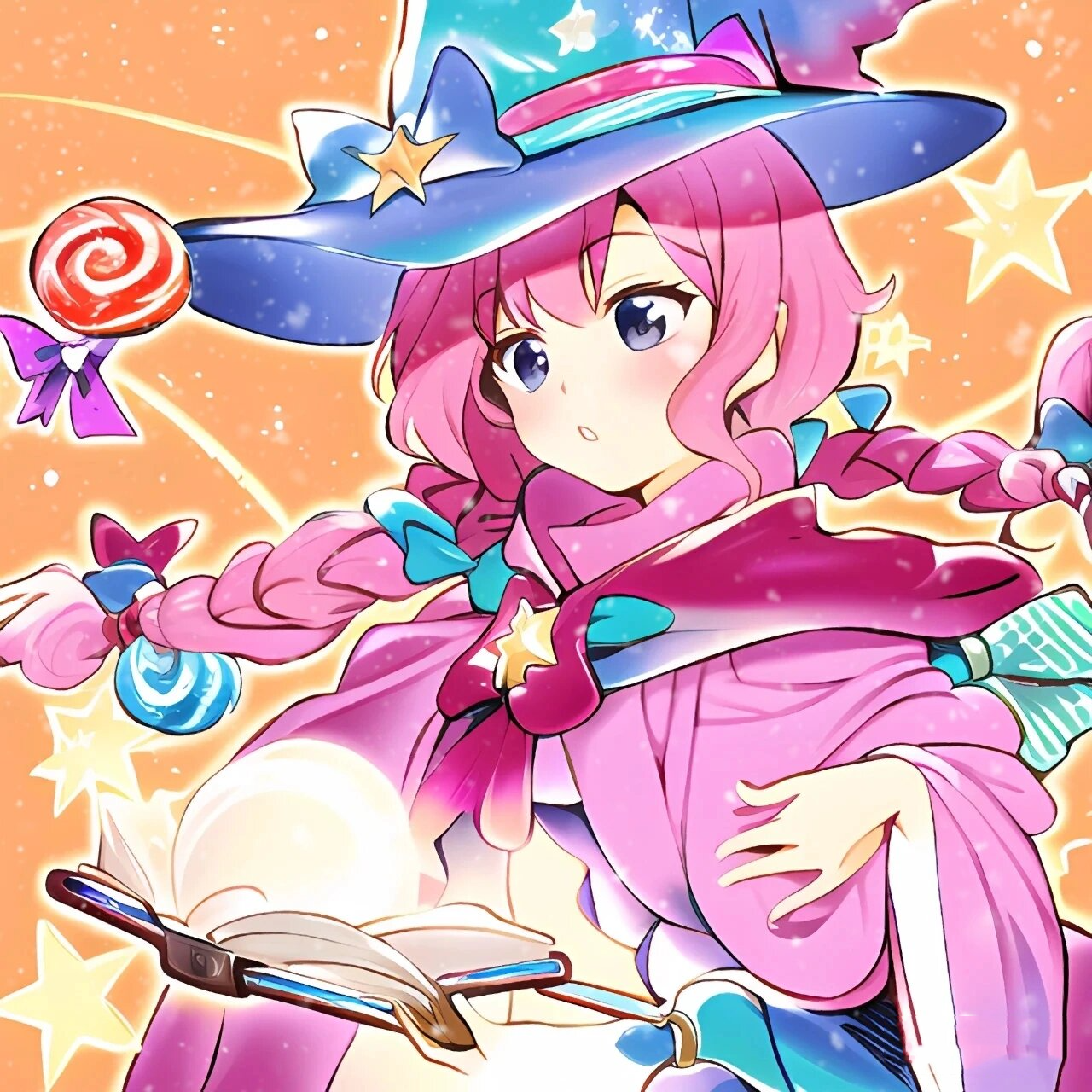 蛋仔拟人头像之彩虹糖魔女@巧真大秀场的动态