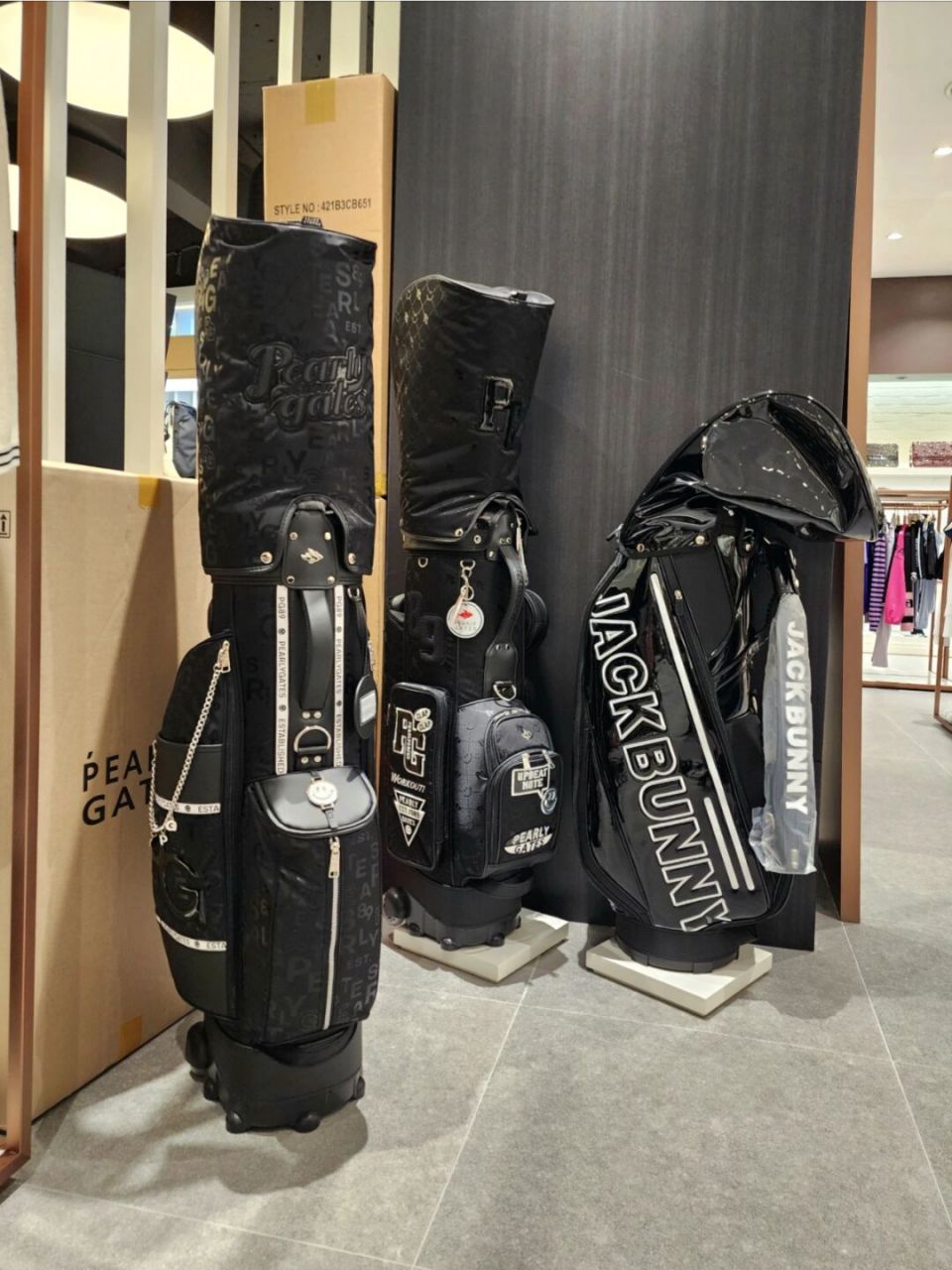 高尔夫穿搭# #韩国高尔夫穿搭# #高尔夫球包# #pearlygates# #pg