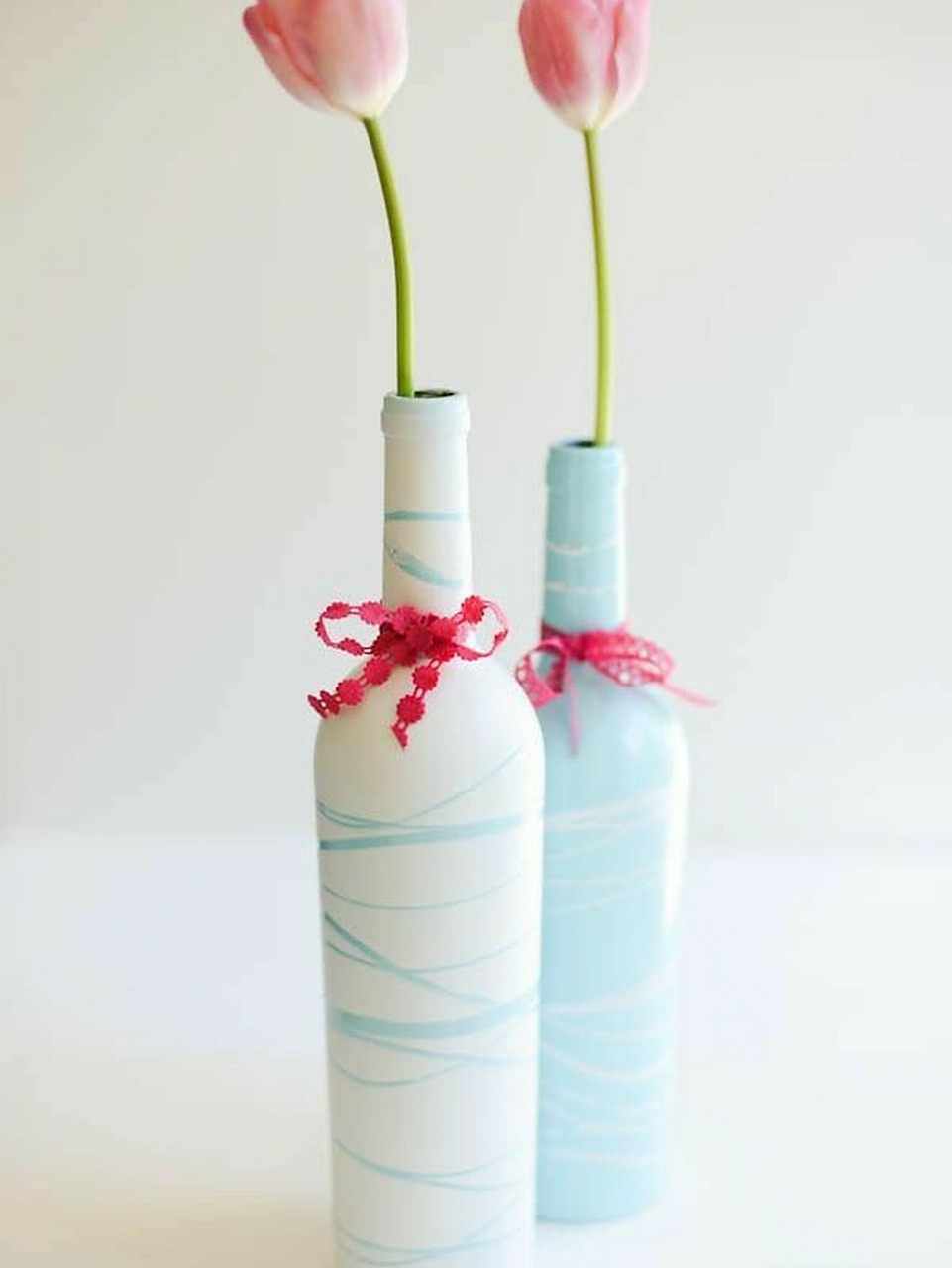 分享一组手绘瓶子,废物利用 #diy手工制作