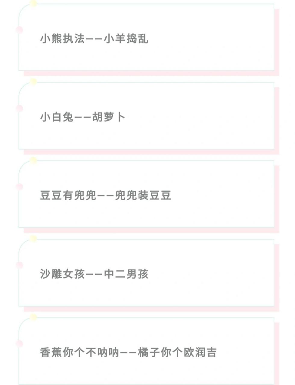 情侣网名id大全 王者荣耀游戏 超甜可爱名字 #情侣网名# #情侶网名