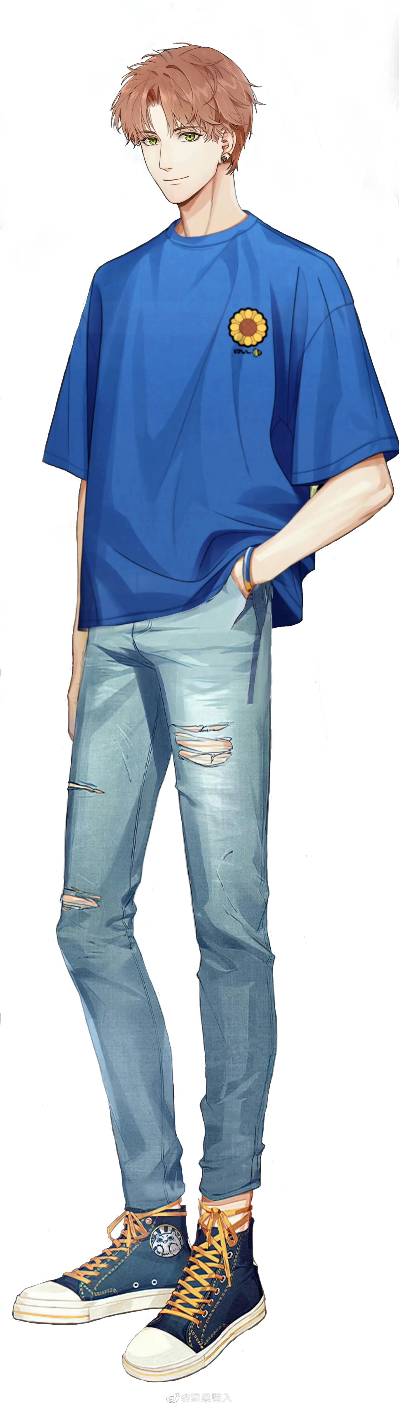 夏鸣星 立绘全身图②男大版