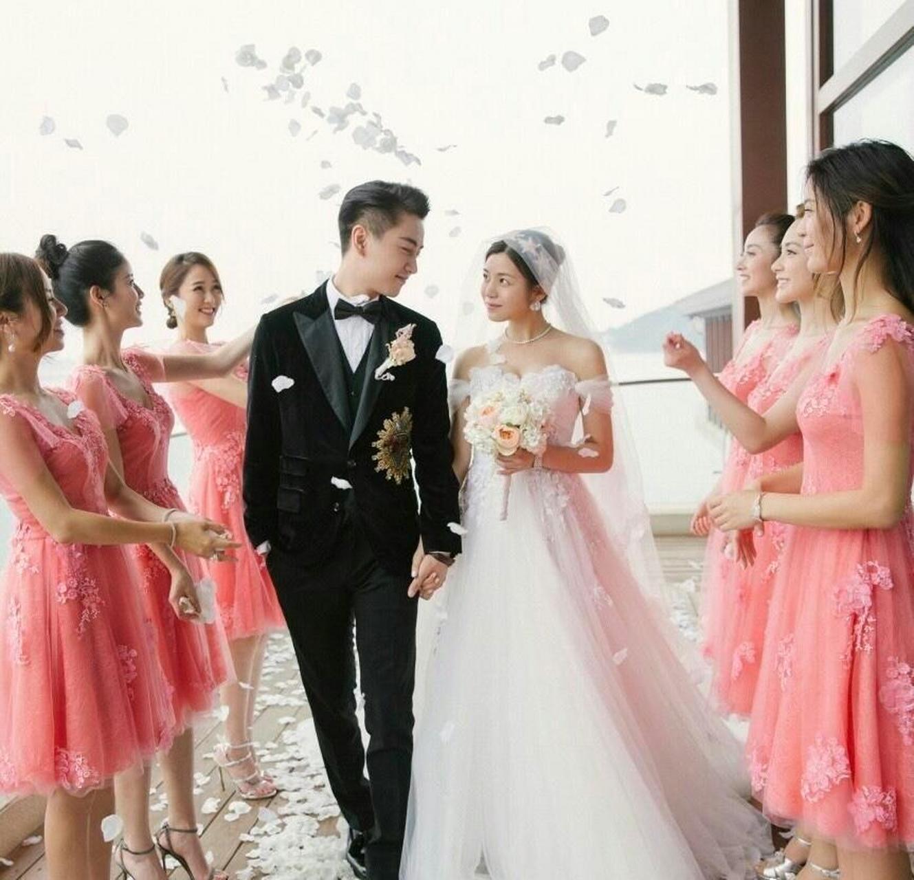 陈晓和陈妍希当年的婚礼是真的很甜啊