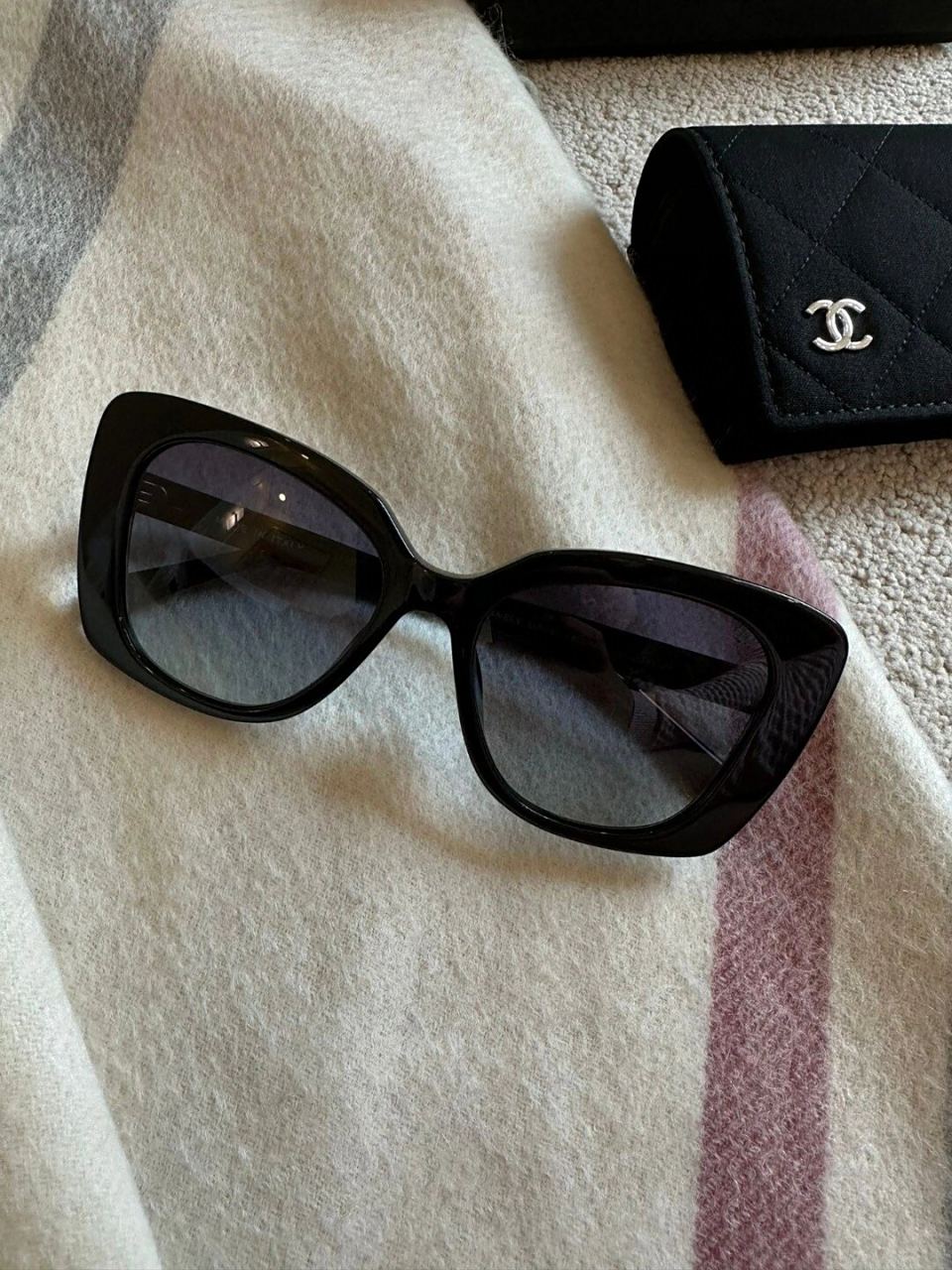 值得入,chanel新款墨镜5504 香奈儿墨镜新款ch5504黑色 uv400树脂镜片