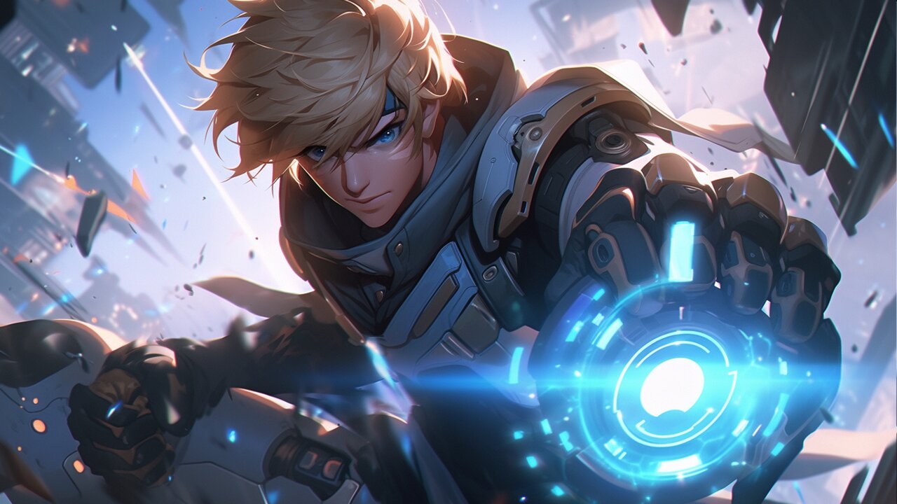 高清电脑壁纸|英雄联盟·伊泽瑞尔 - 天生主角 伊泽瑞尔太帅了!