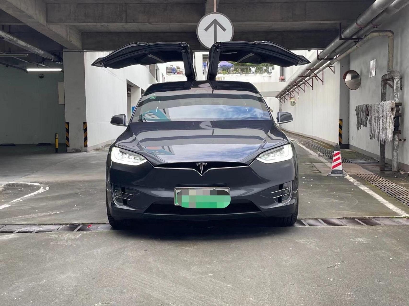 特斯拉 2019款model x 长续航版本 上牌日期:2019年 表显公里:4万公里