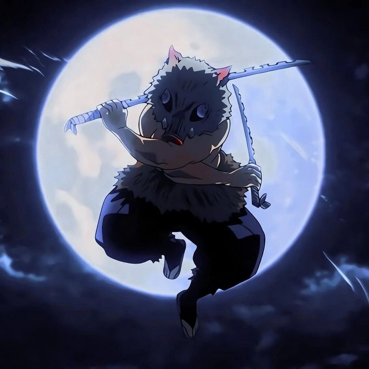 嘴平伊之助 动漫头像 鬼灭之刃 #鬼灭之刃# #动漫头像# #嘴平伊之助# 