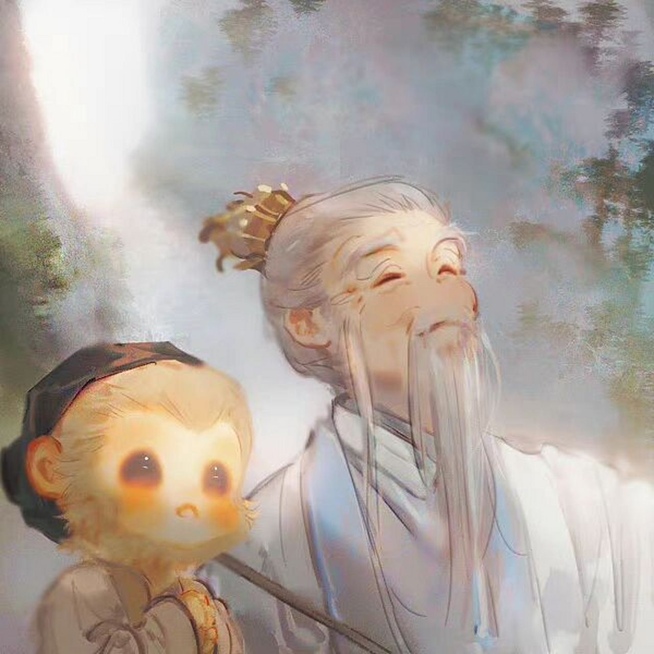 悟空可爱头像Ⅰq版西游 头像