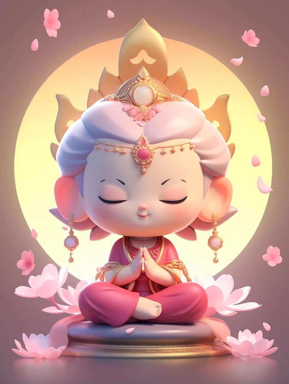 niji丨年轻人主打一个求神拜佛 头像分享 在上进和上班之间 选择了