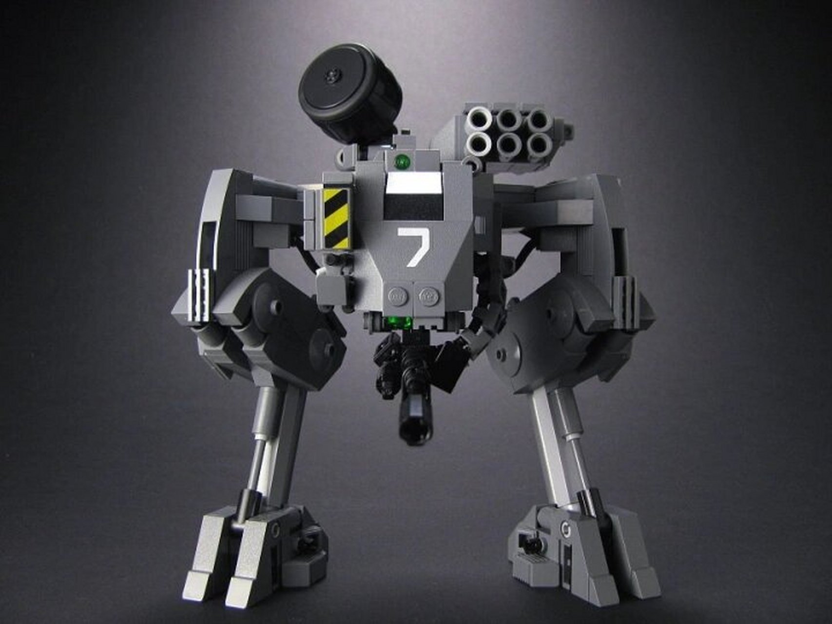 乐高moc欣赏:又是一堆机甲 男人果然还是最喜欢看机甲