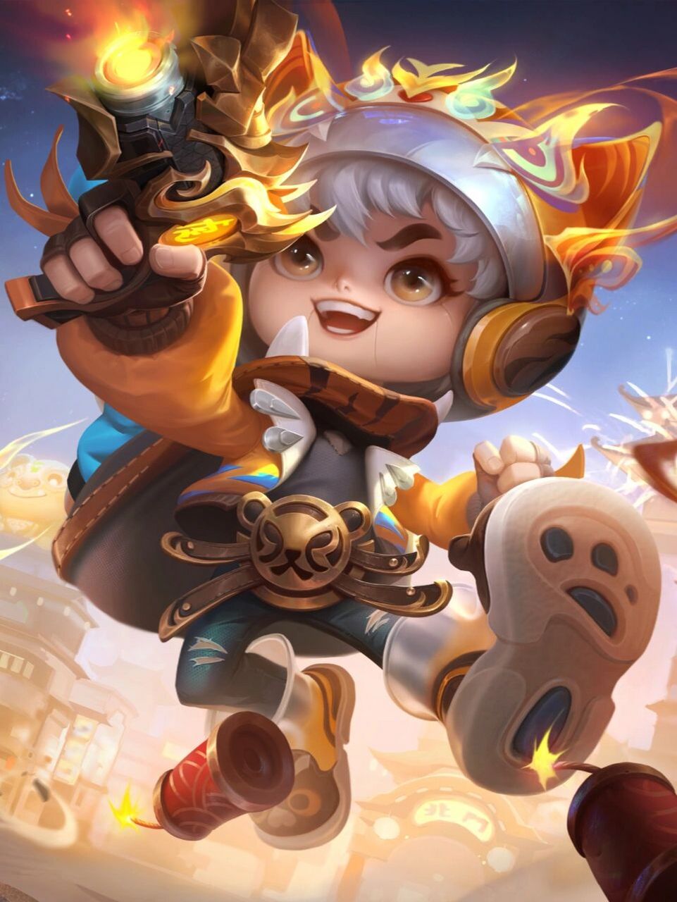 超清画质王者荣耀鲁班七号小短腿皮肤壁纸