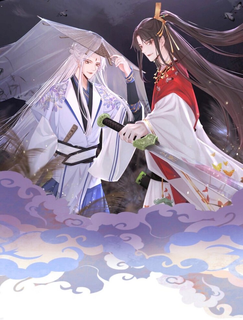 悬疑的古风双男主漫画,颜值非常高