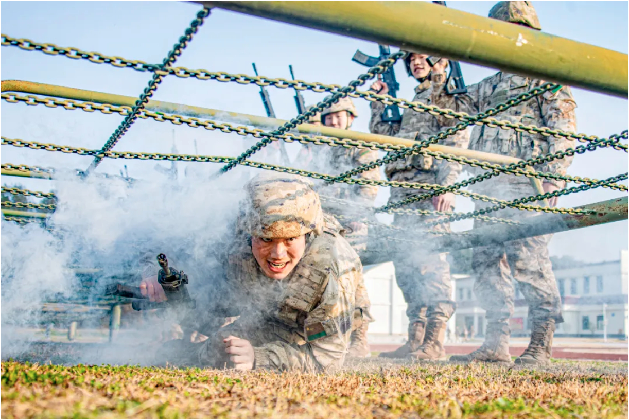 陆军新年开训大片感拉满#】新年伊始,陆军各部队掀起新年度练兵备战