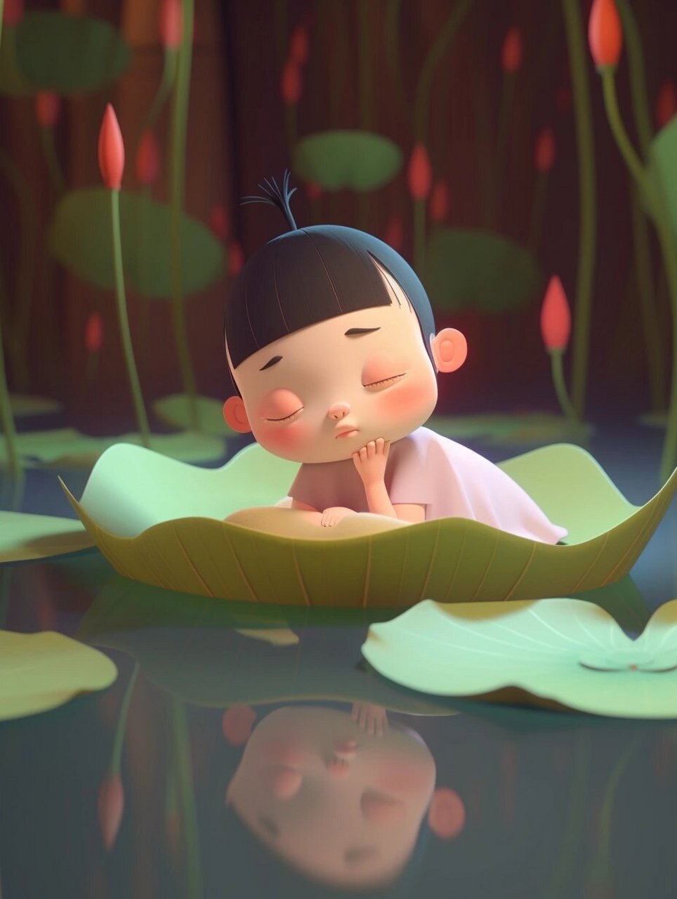 佛系躺平 禅意系可爱小孩 #平躺##缓解压力和焦虑##放手##寻找内心