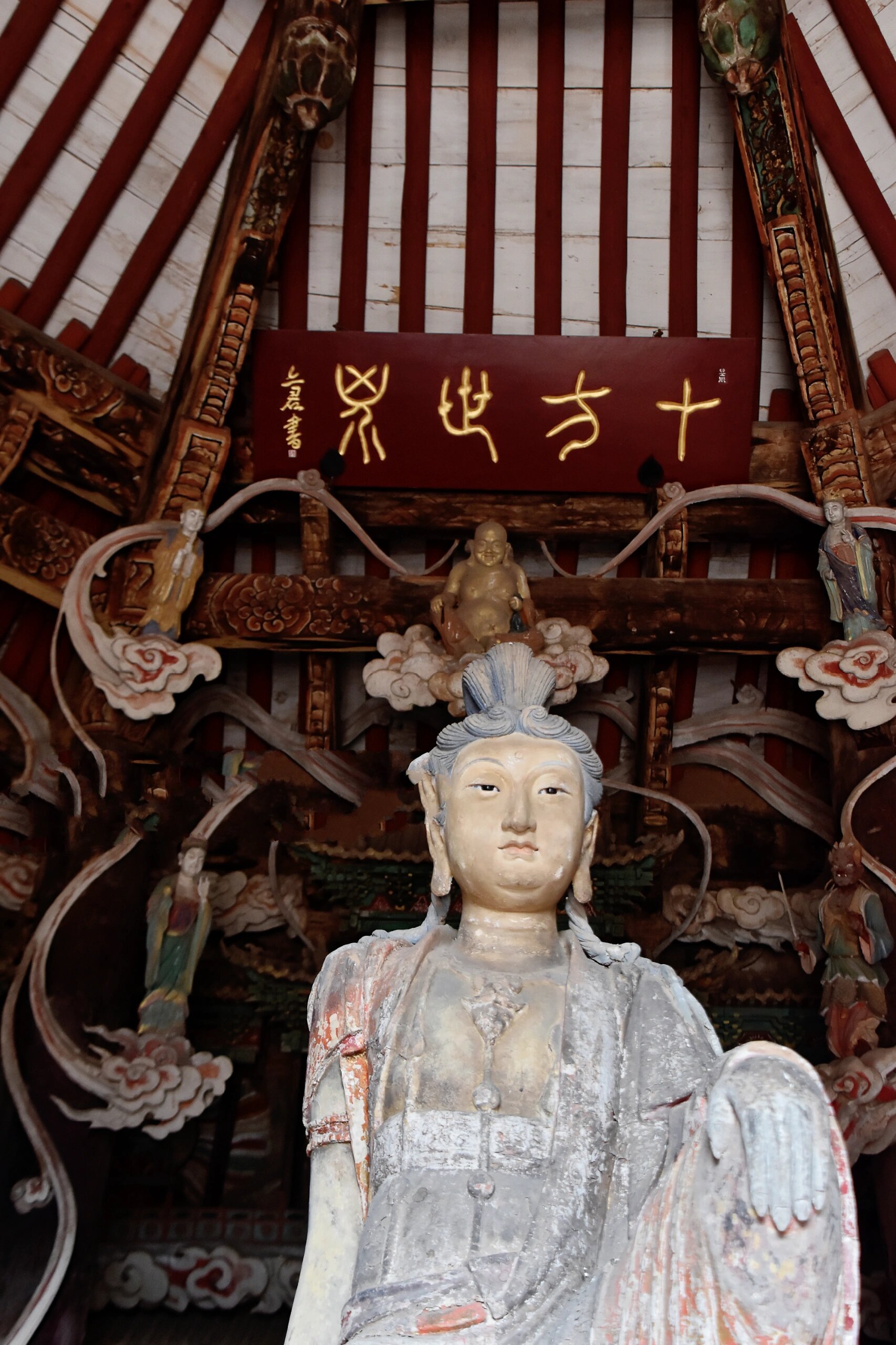 太原悬塑·太山龙泉寺观音堂