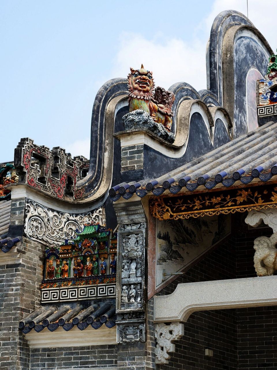 三水 | 白坭陈氏大宗祠:三水祠堂扛鼎之作  .