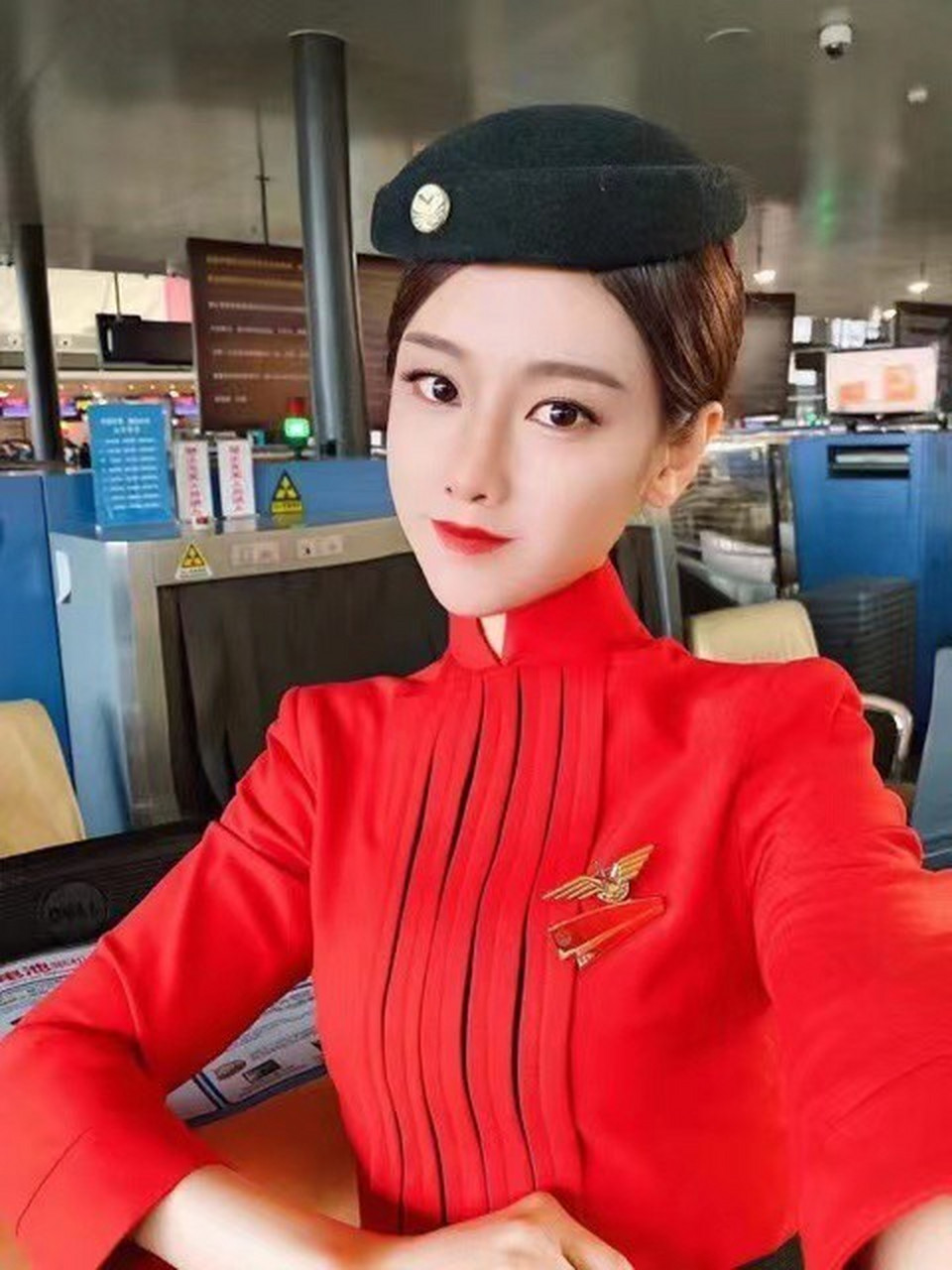 工作中最重要的是效率
四川航空乘务员成都