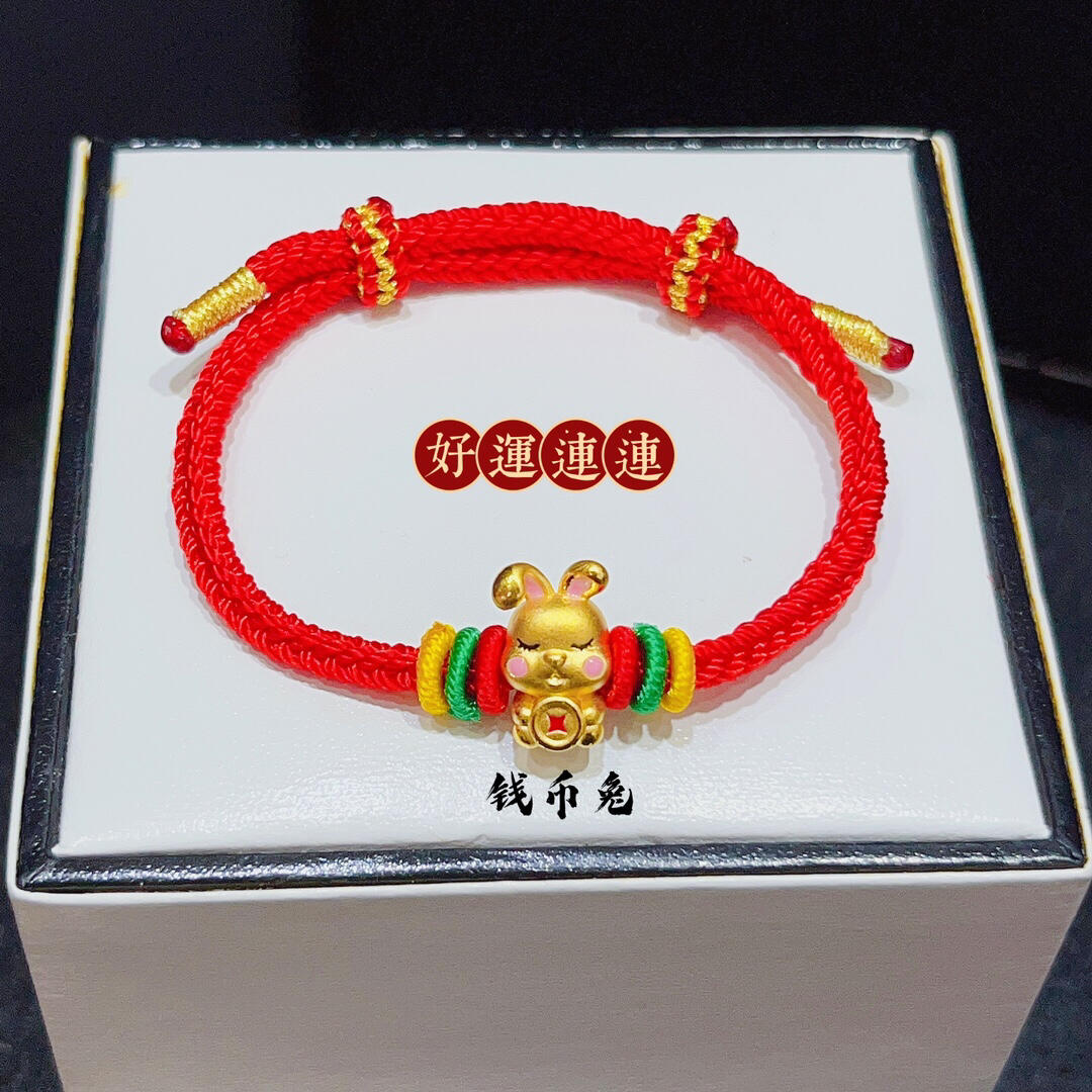 宝宝满月97指南来咯78黄金手工红绳寓意满满 今日分享敲适合送