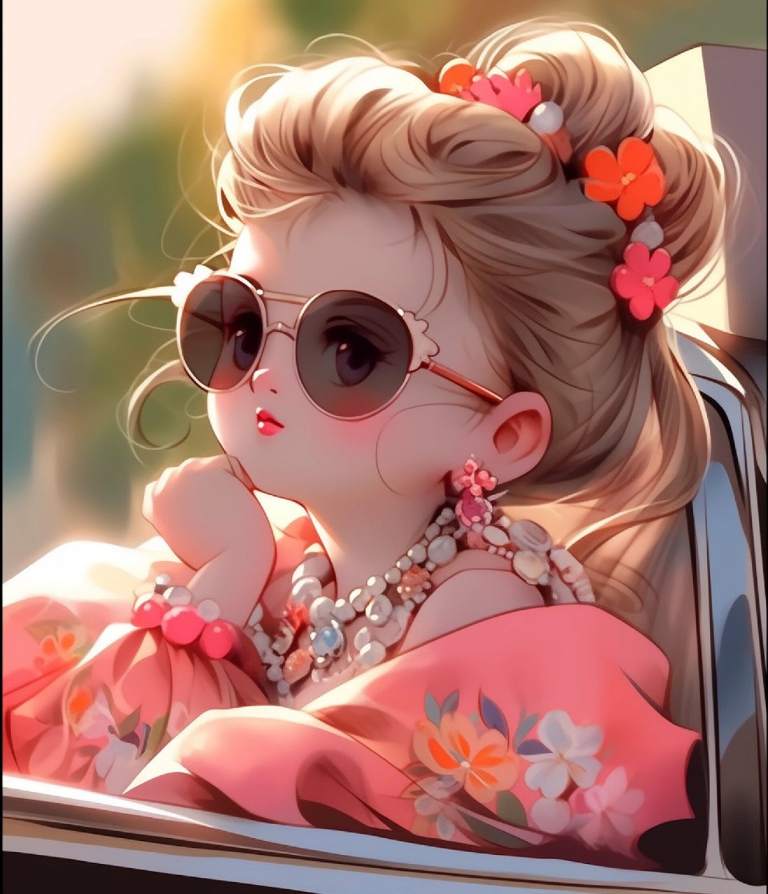 美少女|2024新年头像 可爱q版