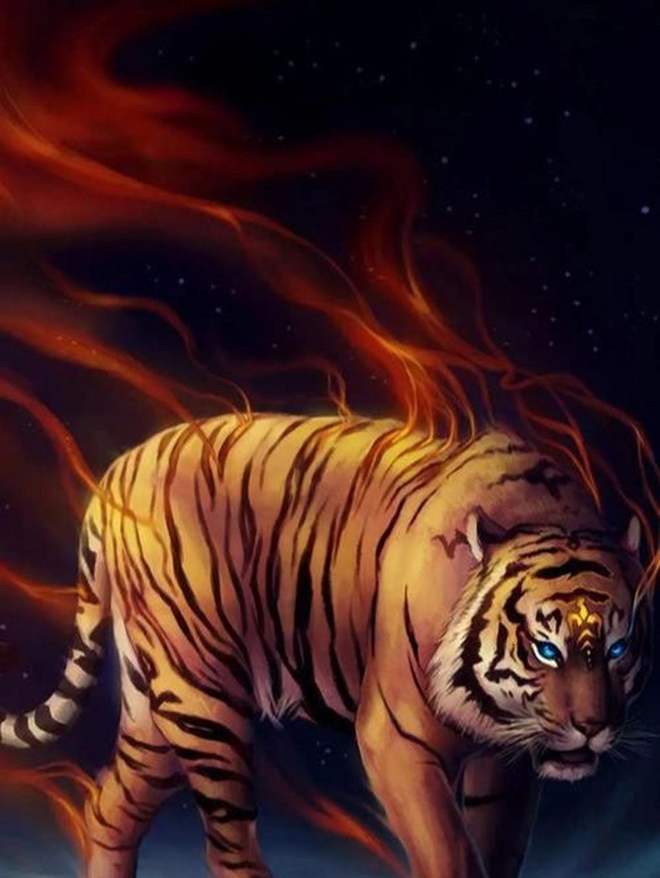 老虎霸气图片