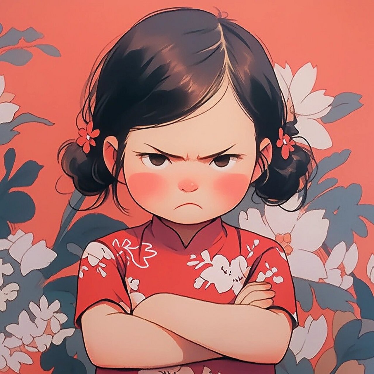 08 哈哈,我仿佛能听见图片里的人在说:"哼,别惹我,我现在可生气了