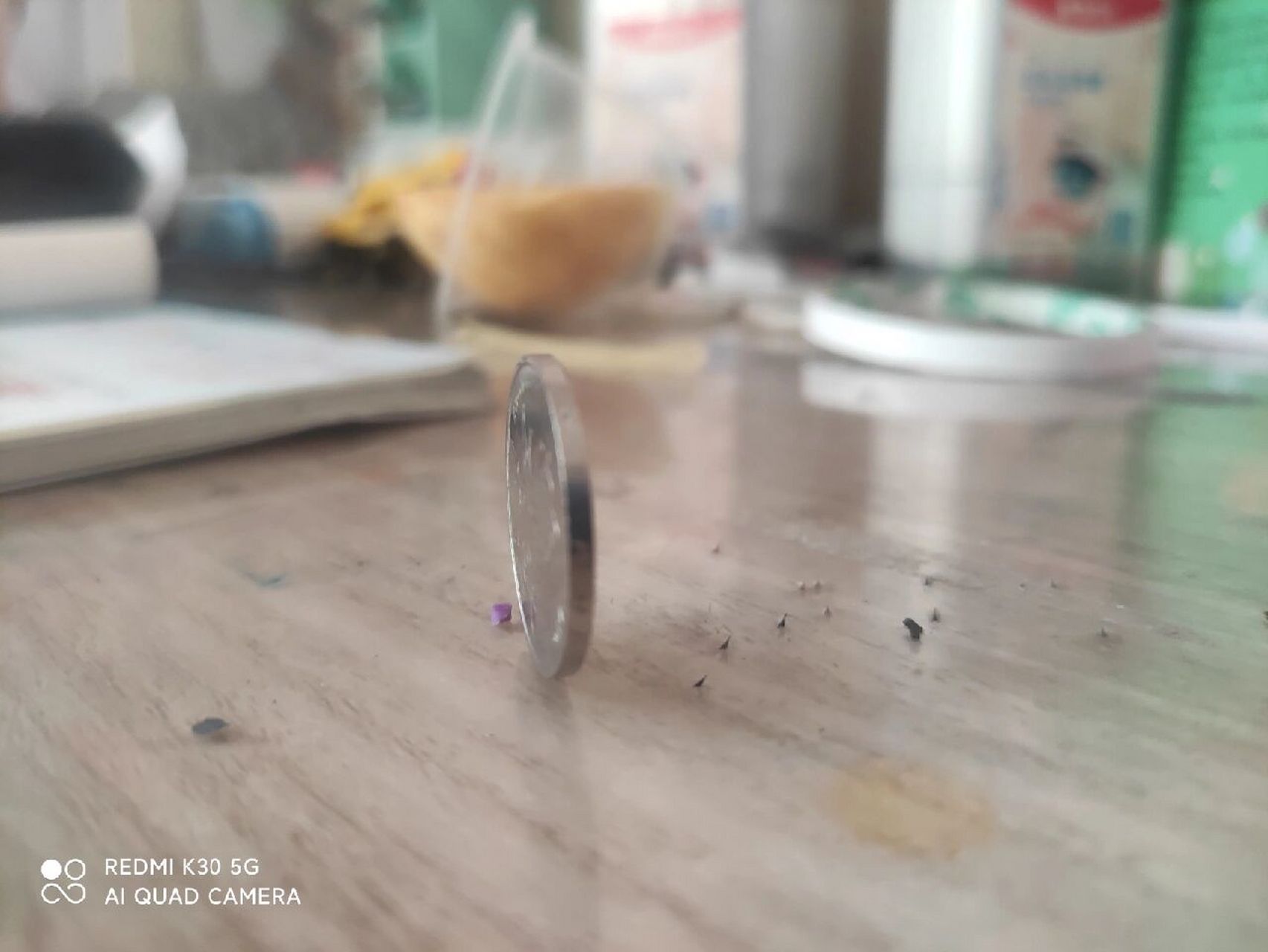 第1次让硬币立起来