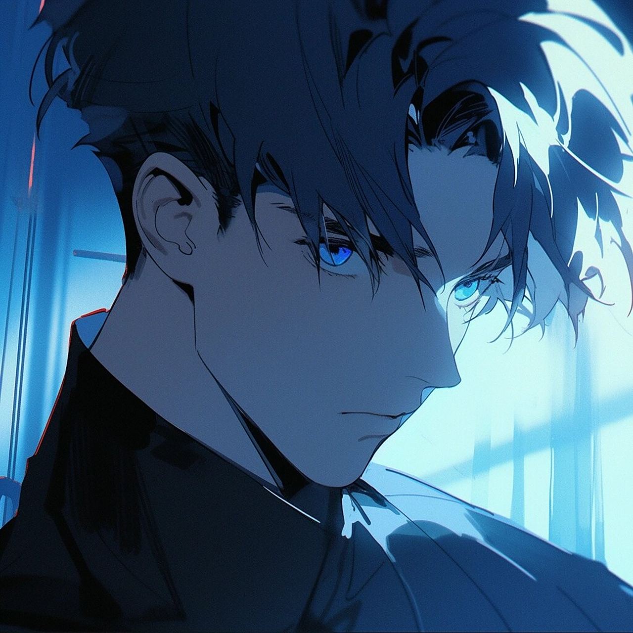 孤单感十足的动漫男生头像 #氛围感头像# #微信头像# #动漫分享