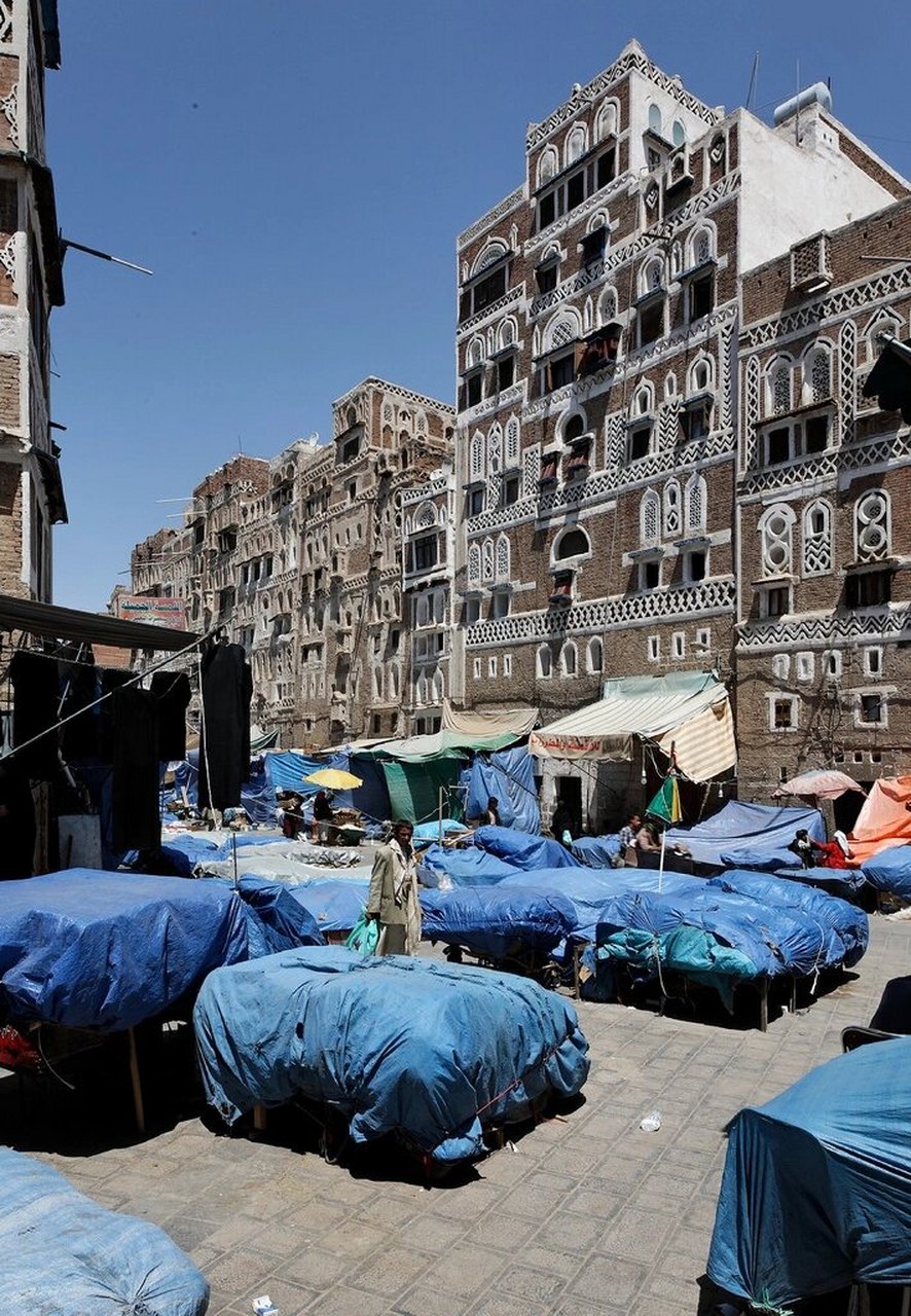 也门萨那 很有特色的历史古城