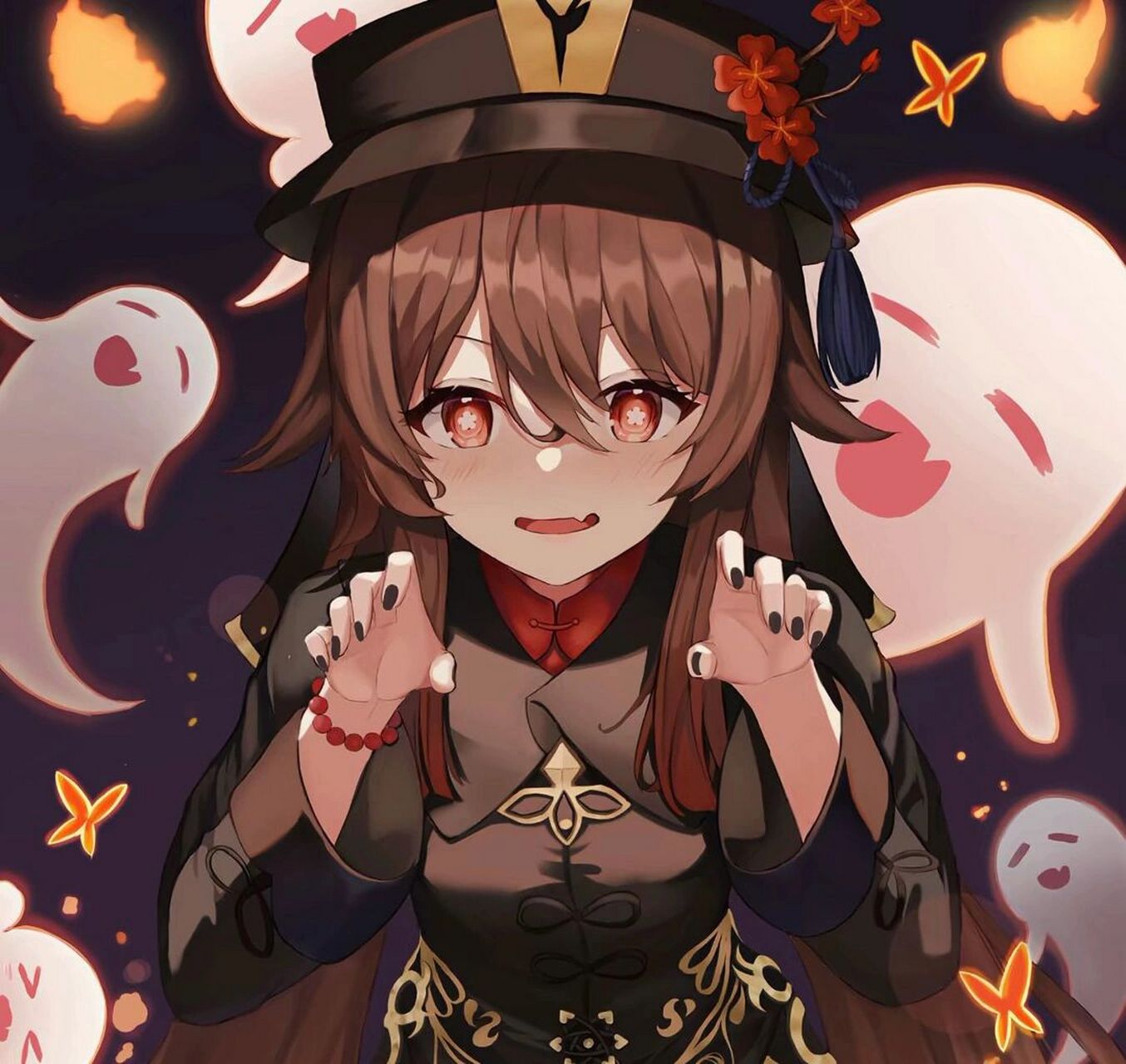 原神胡桃高清图集     宝贝们 我来了 这次更新游戏《原神》啦!