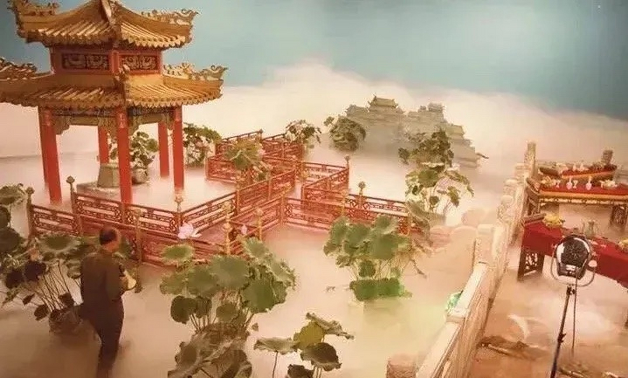86版西游记,真的满足了全国观众对仙境的幻想,这布景现在的特效都难