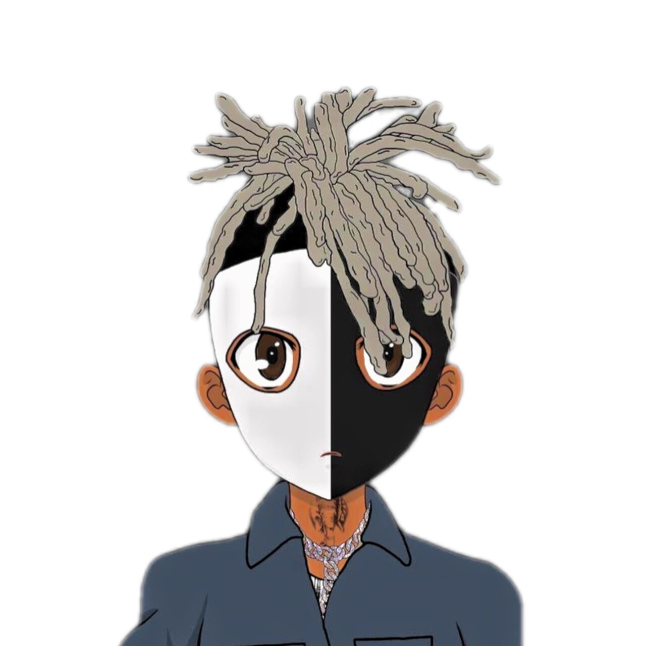 动漫发型头像合集 动漫脏辫头像