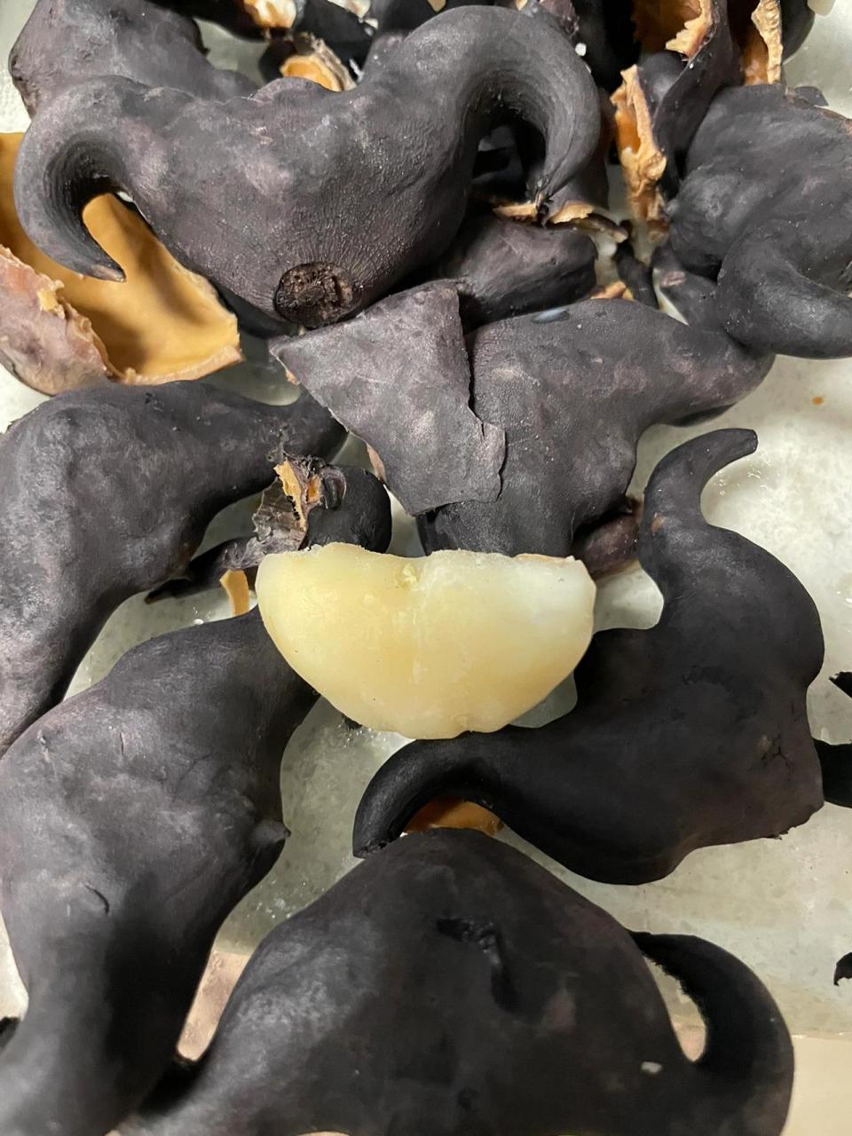 有幸吃到南方的特产菱角! 身为一个北方人!有幸吃到南方的特产菱角!