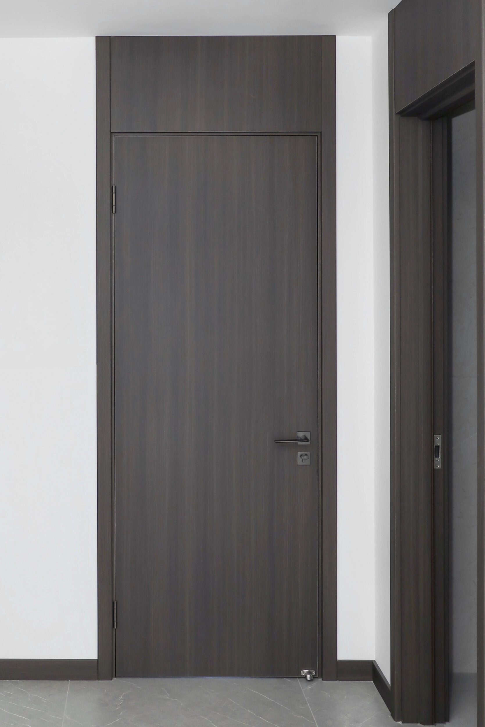 极简轻奢栗咖色木门橱柜高级感拉满⭐