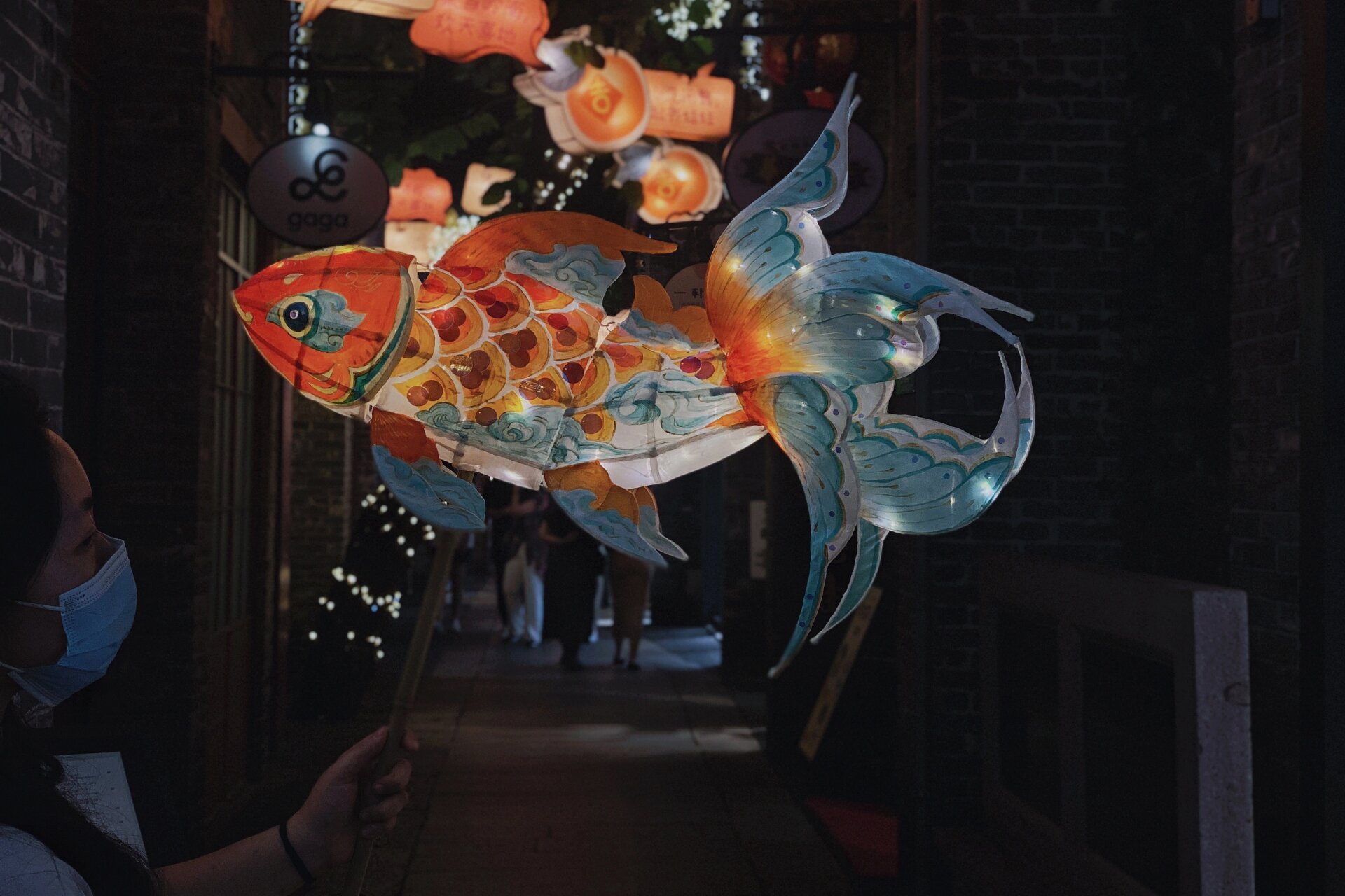 非遗鱼灯|摇曳生姿的鱼 以鱼为型,以竹为骨,通体透亮,摇曳生姿 顺德鱼