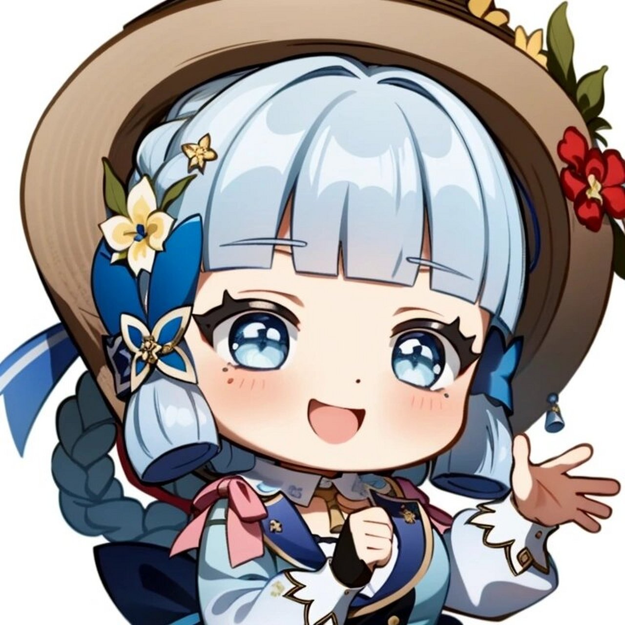 原神q版头像44:神里绫华