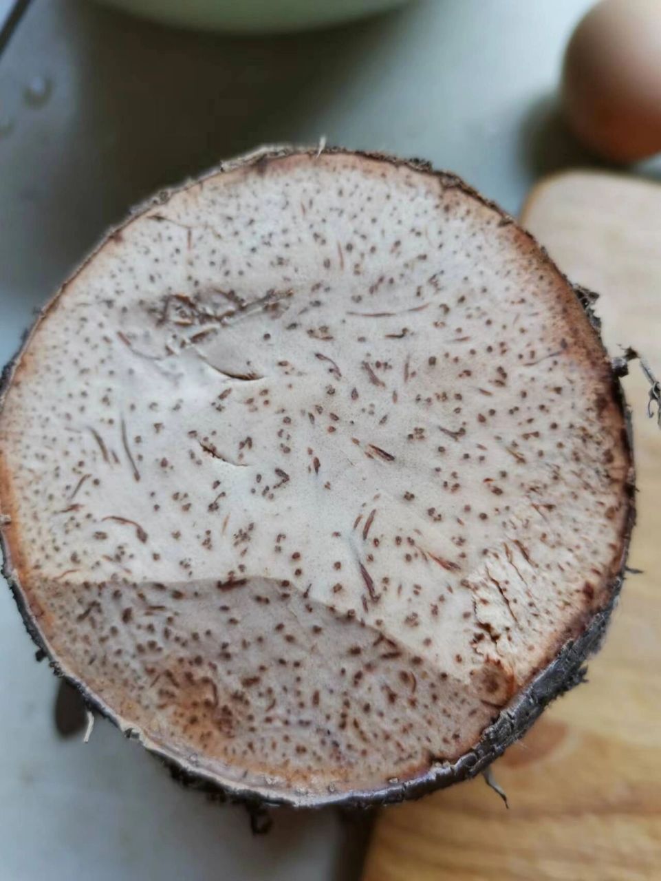 芋头这样是正常的吗?