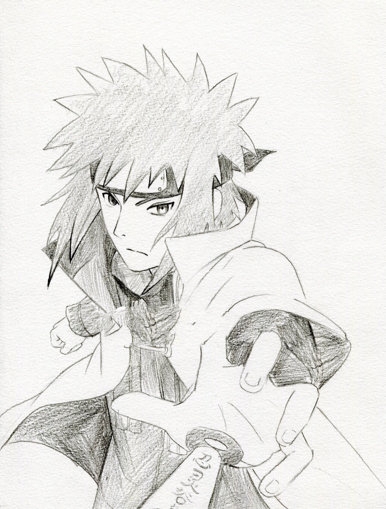 动漫素描‖火影系列素描(步骤图