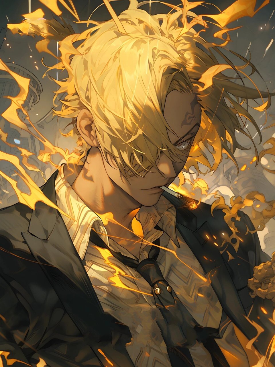 海贼王 山治 | 手机高清壁纸a03 海贼王系列,第三期壁纸哦~02 欢迎