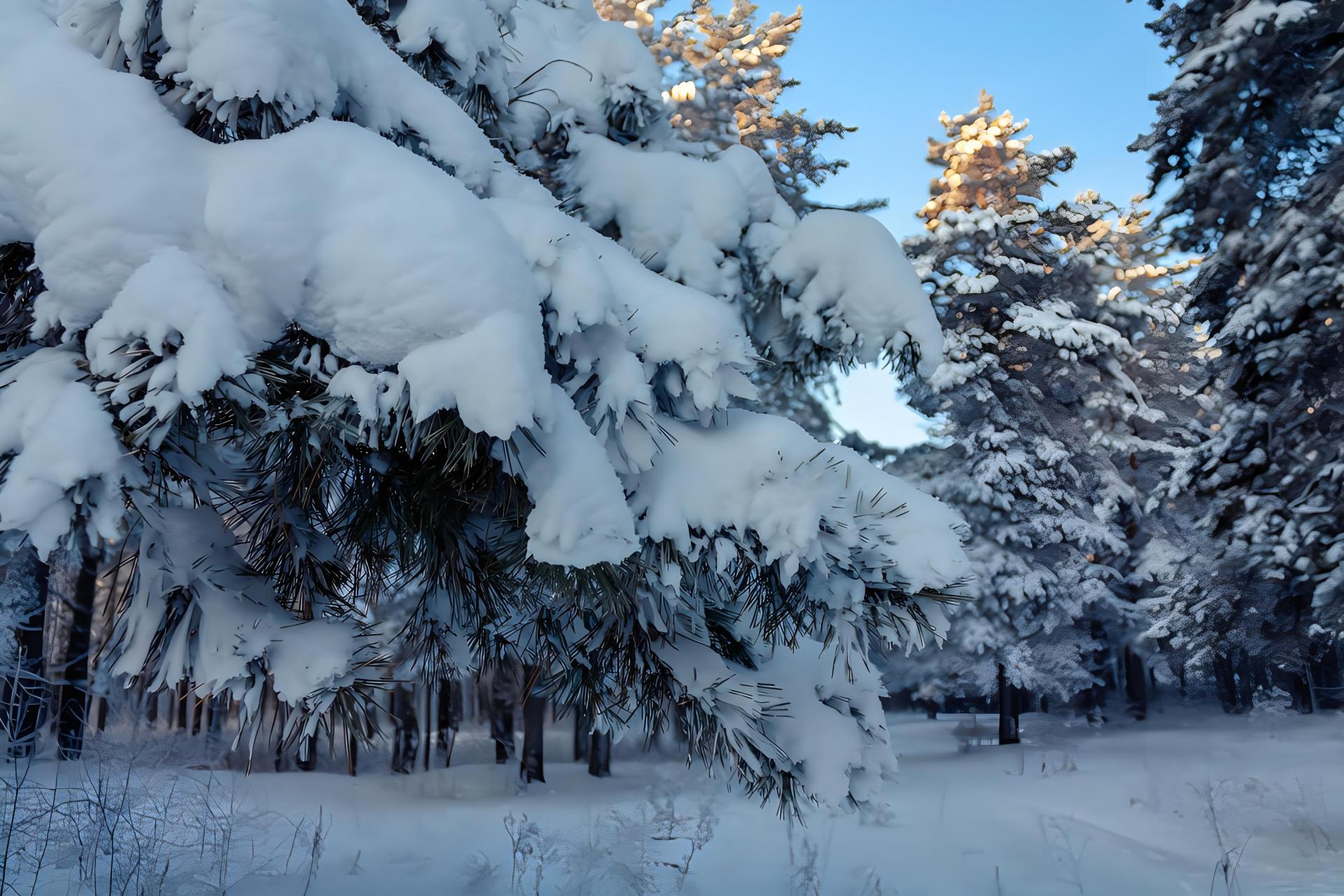 南岳雪松图片图片