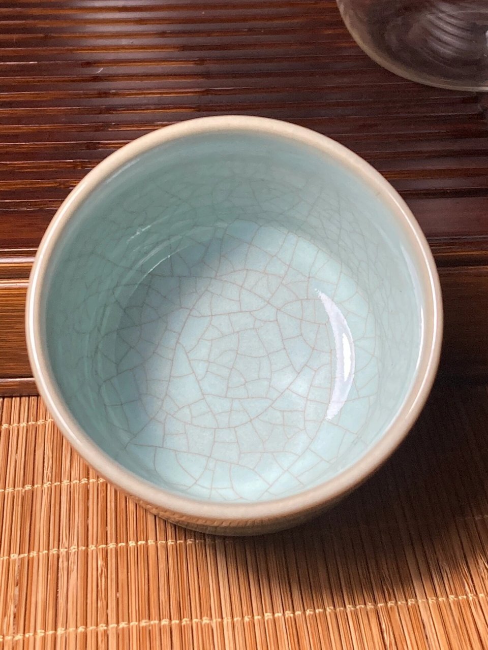 汝瓷杯养茶线一定要混养751575157515 绿茶养金线 红茶养