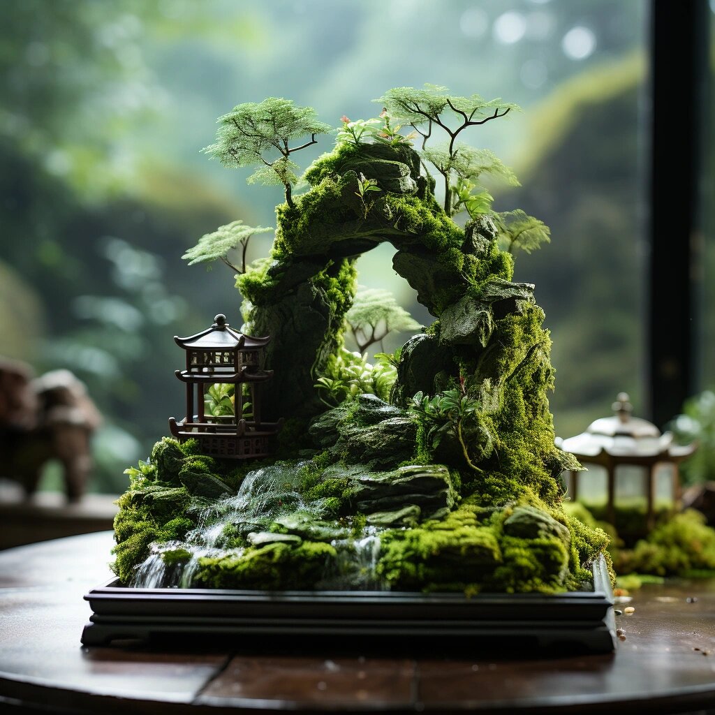 精美的桌面微景观丨ai设计 触手可及的桌面微景观